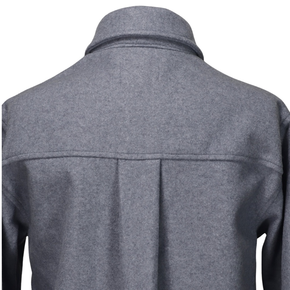 Love Tree Button-Up Shacket Wool-Like Texture Win… - image 7